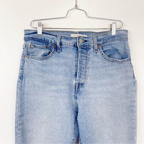 LEVI'S WEDGIE STRAIGHT FIT JEANS BRIDGE OF BELFLOWER 31 - Picture 3 of 12